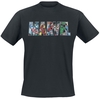 Marvel - Character Logo - T-shirt - Mannen - zwart