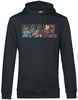 Marvel - Character Logo - Trui met capuchon - Mannen - zwart