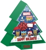 Marvel - Gingerbread Tree Holiday Box - POP! Set van 4 sleutelringen (glow in the dark) - Funko Pocket Pop! - Unisex - meerkleurig