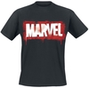 Marvel - Graffiti Logo - T-shirt - Mannen - zwart