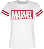 Marvel - Logo - T-shirt - Vrouwen - wit