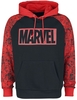 Marvel - Logo - Trui met capuchon - Mannen - meerkleurig