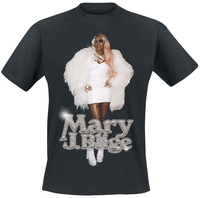 Mary J. Blige - Photo Glossy - T-shirt - Mannen - zwart