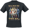 Masters Of The Universe - He-Man - Made In The 80s - T-shirt - Mannen - zwart