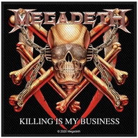 Megadeth - Killing is my business - Patch - Unisex - meerkleurig