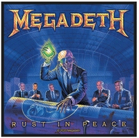 Megadeth - Rust In Peace - Patch - Unisex - meerkleurig