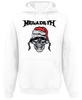 Megadeth - Santa Vic - Trui met capuchon - Mannen - wit