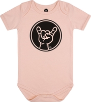 Metal Kids - Pommesgabel - Body - Vrouwen - lichtroze