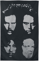 Metallica - Black Album - Vlag - Unisex - meerkleurig