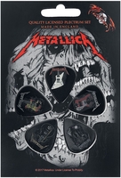 Metallica - Guitars - Plectrumset - Unisex - meerkleurig