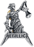 Metallica - Justice For All - Speld - Unisex - zilverkleurig