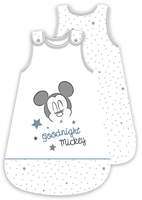 Mickey & Minnie Mouse - Good Night Mickey - Baby slaapzak - Unisex - wit lichtblauw