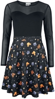 Mickey & Minnie Mouse - Halloween - Korte jurk - Vrouwen - zwart