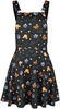 Mickey & Minnie Mouse - Halloween - Korte rok - Vrouwen - meerkleurig