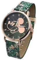 Mickey & Minnie Mouse - Micky - Polshorloges - Vrouwen - groen