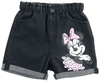 Mickey & Minnie Mouse - Minnie Mouse - Shorts - Vrouwen - black denim