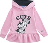 Mickey & Minnie Mouse - Minnie Mouse - Trui met capuchon - Vrouwen - lichtroze