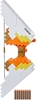 Minecraft - Nerf Minecraft Sabrewing - Speelgoed - Unisex - multicolor