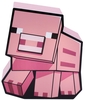 Minecraft - Pig - Lamp - Unisex - multicolor