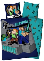 Minecraft - Survival Mode - Beddengoed - Unisex - meerkleurig