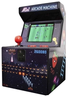Mini Arcade Machine - Mini Arcade Machine - inkl. 300x 16-Bit Spielen - Speelgoed - Unisex - multicolor