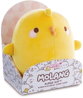 Molang - Piu Piu Plüschfigur - Pluchen figuur - Unisex - geel