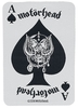 Motörhead - Ace Of Spades Card - Patch - Unisex - wit zwart