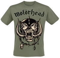 Motörhead - Army Green Warpig - T-shirt - Mannen - olijf