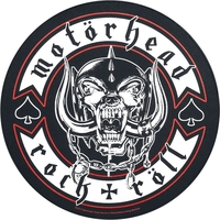 Motörhead - Biker - Patch - Unisex - zwart wit rood