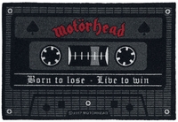 Motörhead - Born To Lose - Live To Win - Deurmat - Unisex - meerkleurig