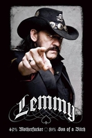 Motörhead - Lemmy Kilmister - 49% Mofo - Poster - Unisex - multicolor