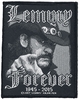 Motörhead - Lemmy Kilmister - Forever - Patch - Unisex - zwart wit