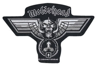 Motörhead - Motörhead Logo - Patch - Unisex - zwart wit