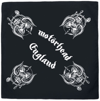 Motörhead - Warpigs - England - Bandana - Bandana - Unisex - zwart wit