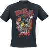 Mötley Crüe - 40 Years Mötley Monsters - T-shirt - Mannen - zwart