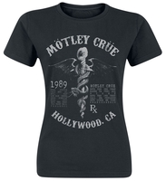 Mötley Crüe - Faded Feel Good Lyrics - T-shirt - Vrouwen - zwart