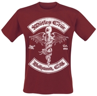 Mötley Crüe - Feelgood Hollywood - T-shirt - Mannen - donkerrood