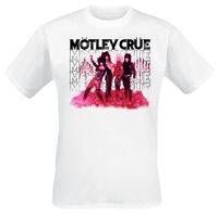 Mötley Crüe - Group Montage Pink - T-shirt - Mannen - wit