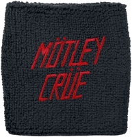 Mötley Crüe - Logo - Wristband - Zweetbandje - Unisex - zwart