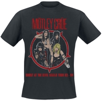 Mötley Crüe - SATD Tracklist - T-shirt - Mannen - zwart