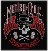 Mötley Crüe - Too Fast For Love - Patch - Unisex - zwart rood wit