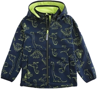 name it - Malta Softshell Dino - Jas - Mannen - blauw