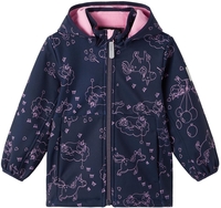 name it - Malta Softshell Unicorns - Jas - Vrouwen - blauw