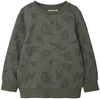 name it - Vimo - Sweatshirt - Mannen - olijf