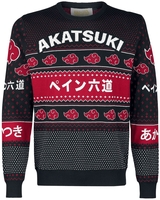 Naruto - Akatsuki - Christmas jumper - Mannen - zwart
