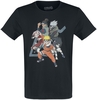 Naruto - Group - T-shirt - Mannen - zwart