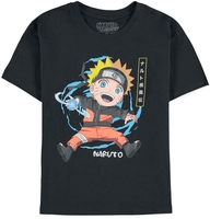 Naruto - Kids - Shippuden - Naruto Uzumaki - T-shirt - Unisex - zwart