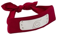 Naruto - Red Konoha - Hoofdband - Unisex - rood