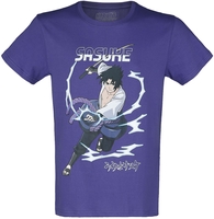 Naruto - Sasuke - T-shirt - Mannen - meerkleurig
