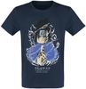 Naruto - Sasuke - T-shirt - Mannen - navy